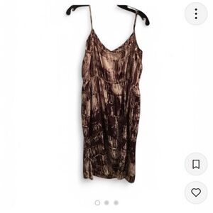 Cynthia Vincent silk slip dress